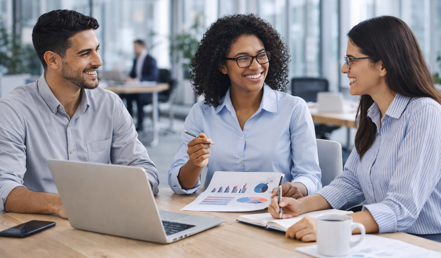 Personas trabajando - Bolsa laboral IES IDEL